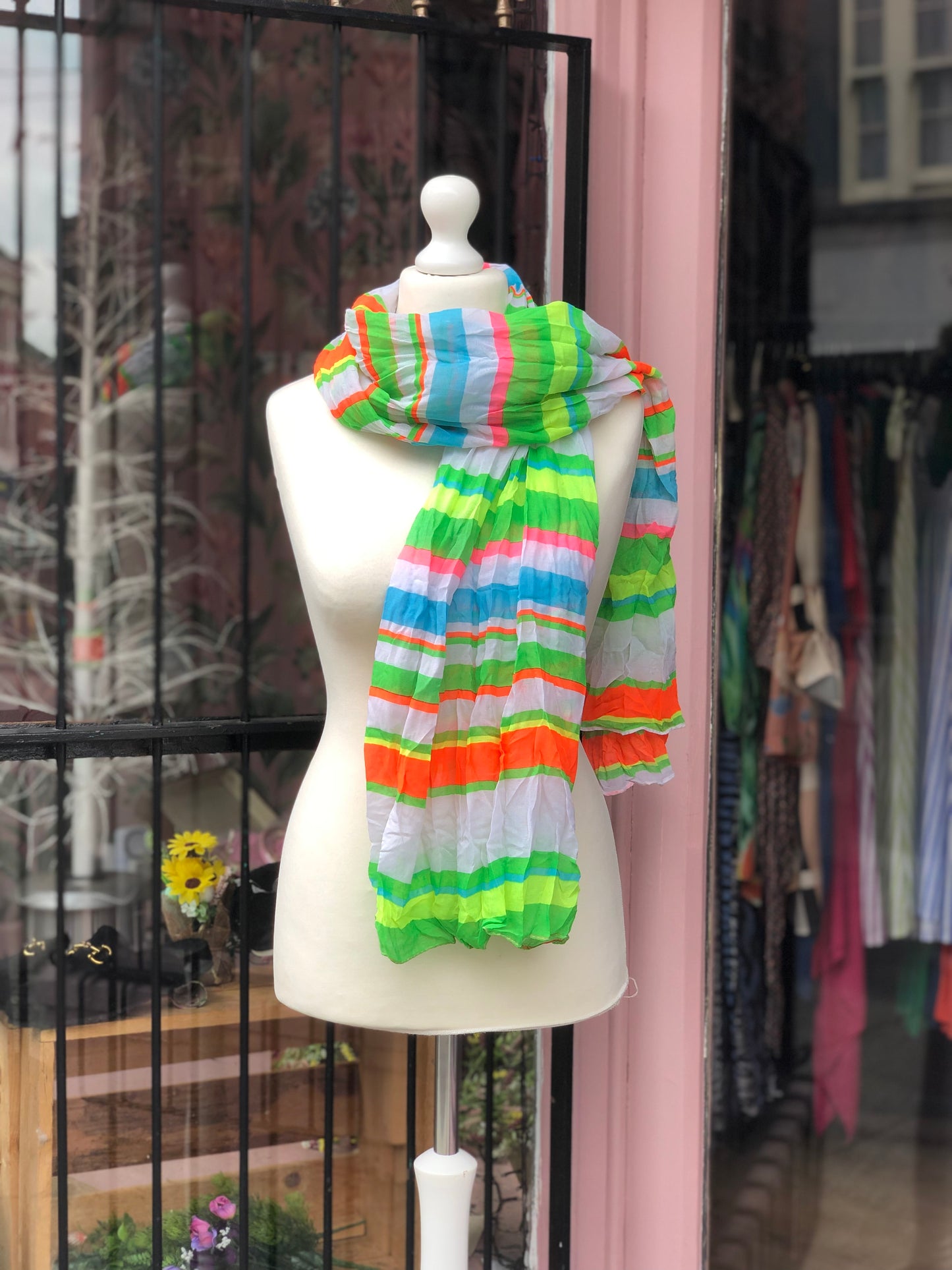 Stripe Summer Scarf