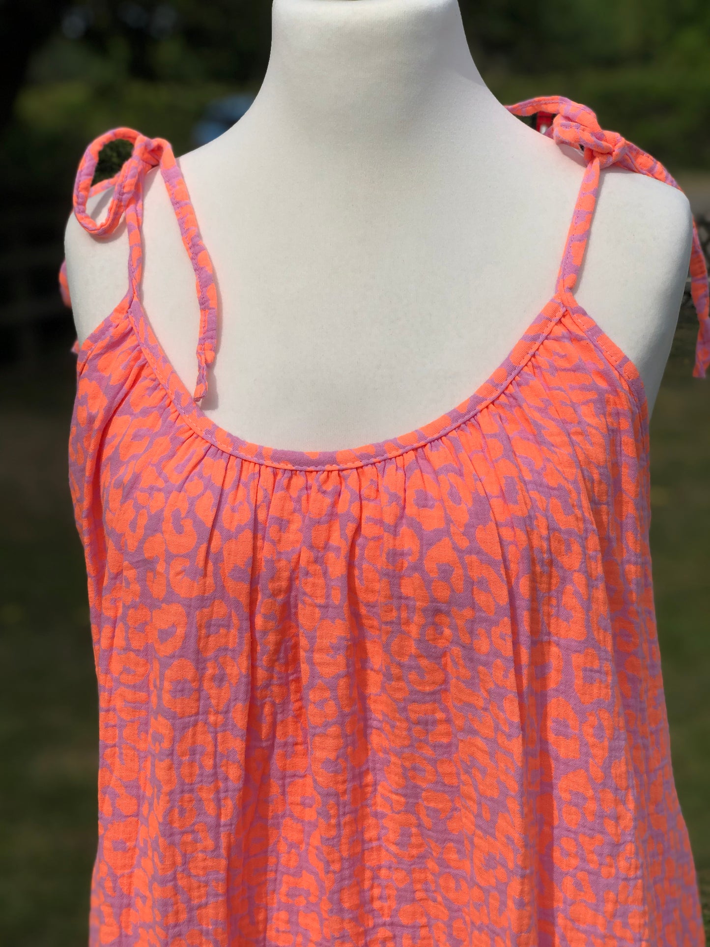 Animal Print Sun Dress
