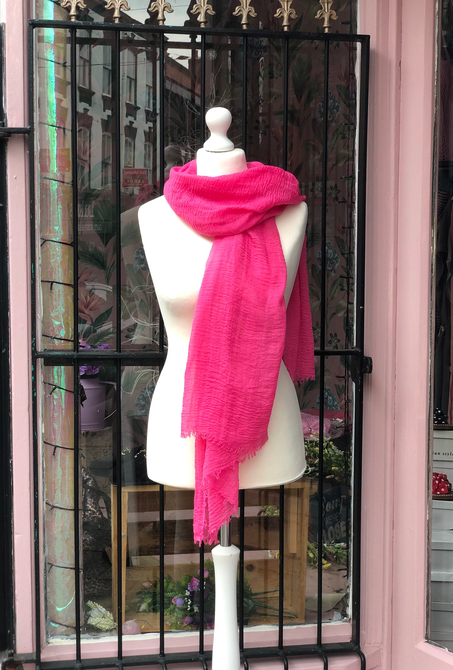 Scarf - Fuchsia