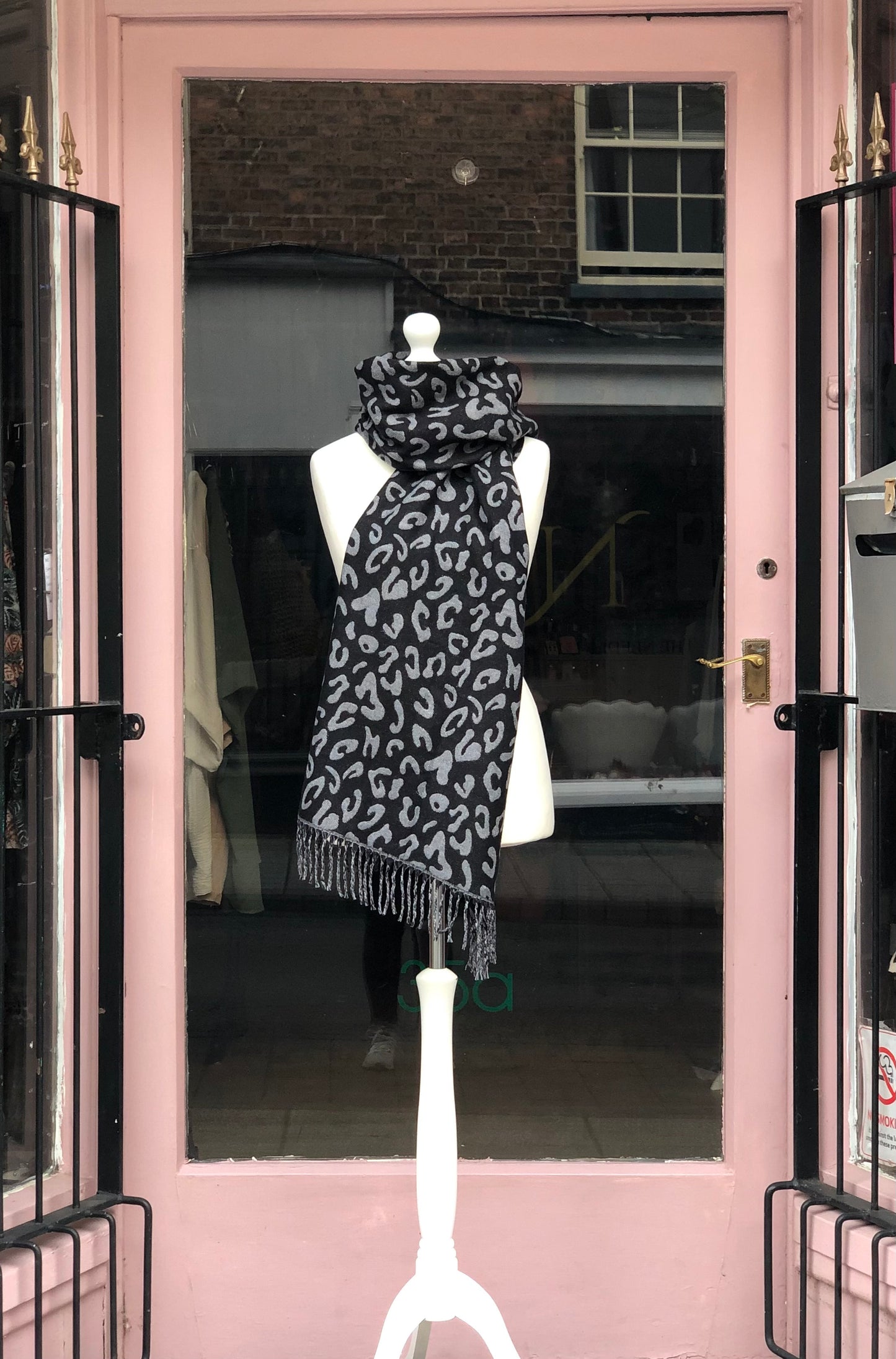 Animal Print Reversible Scarves