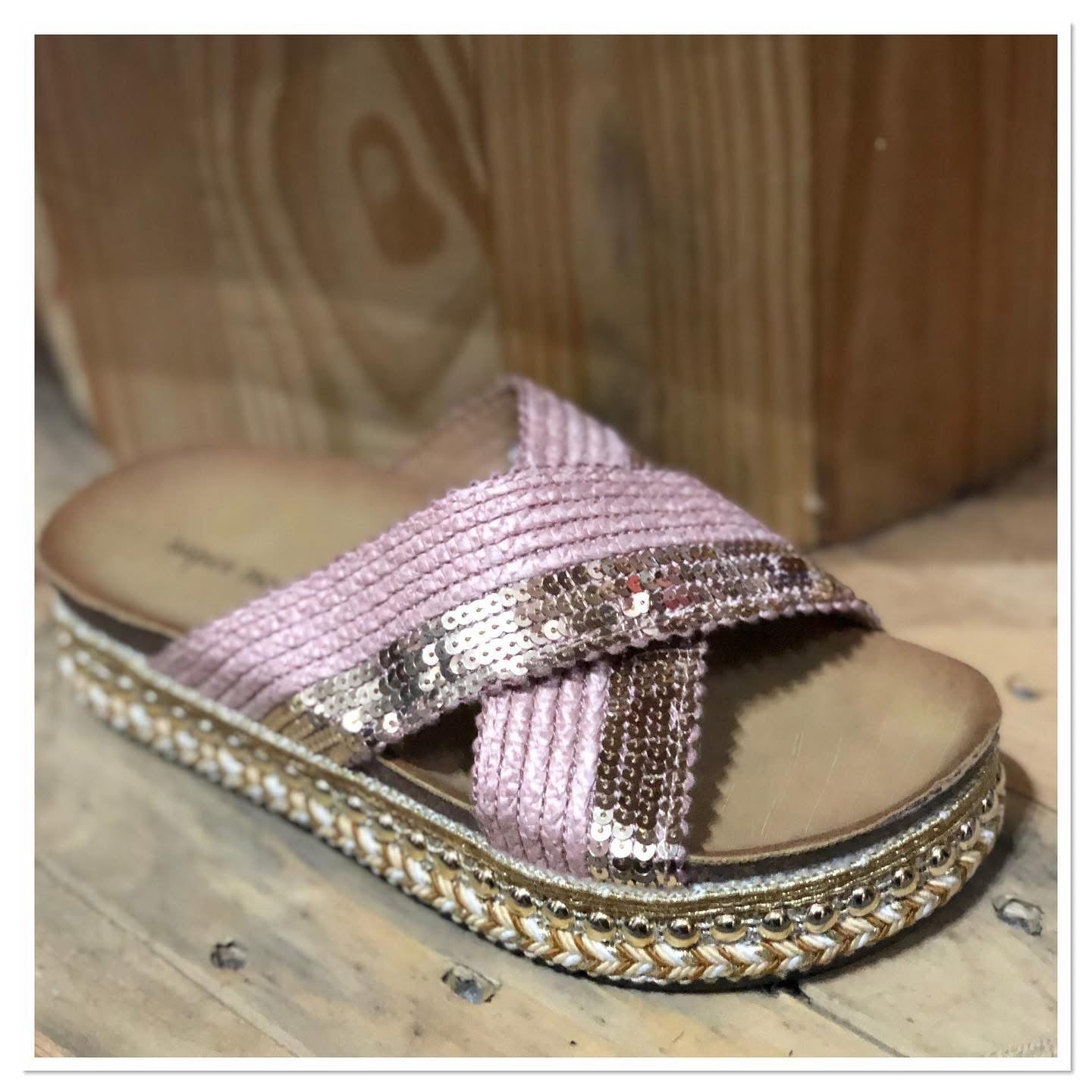 Pink Gold Sliders