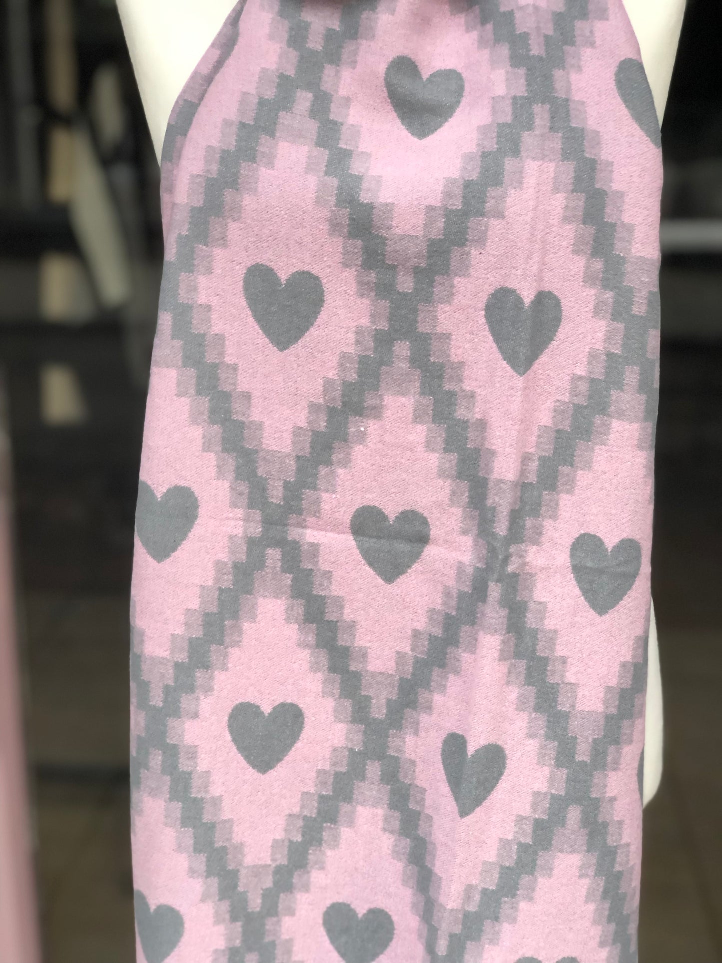 Heart Reversible Scarves