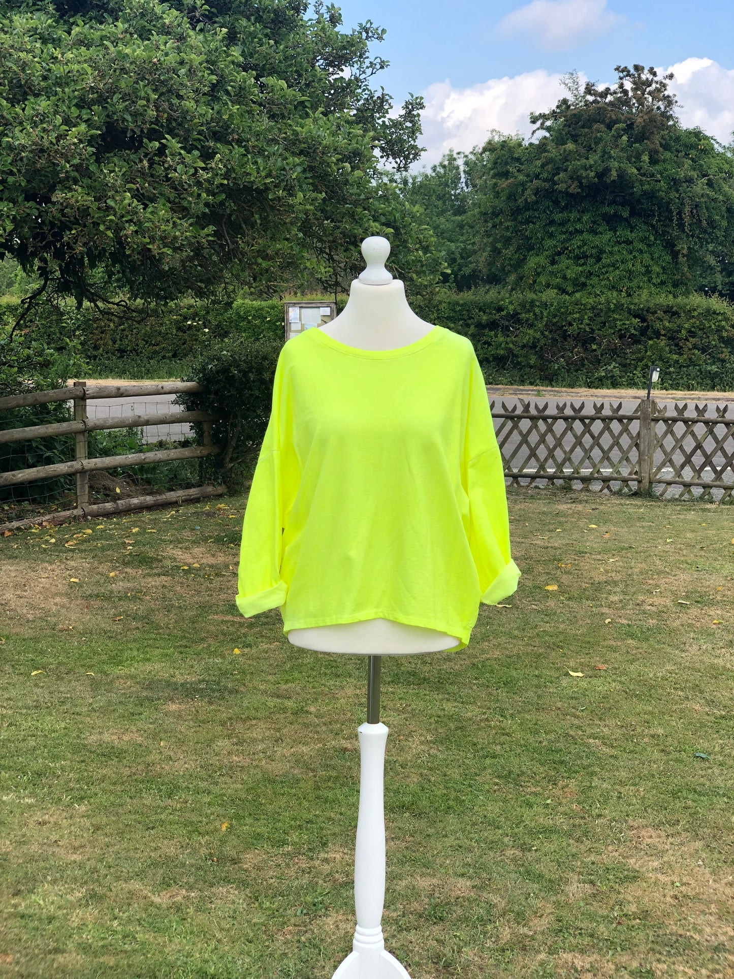 Neon Sweatshirt - Yellow