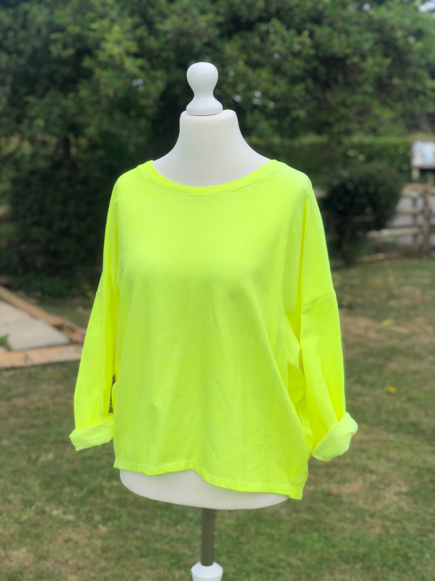 Neon Sweatshirt - Yellow