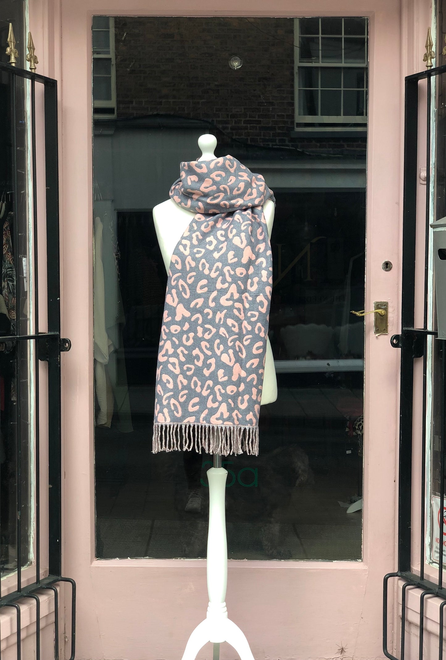 Animal Print Reversible Scarves