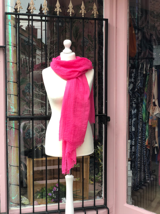 Scarf - Fuchsia