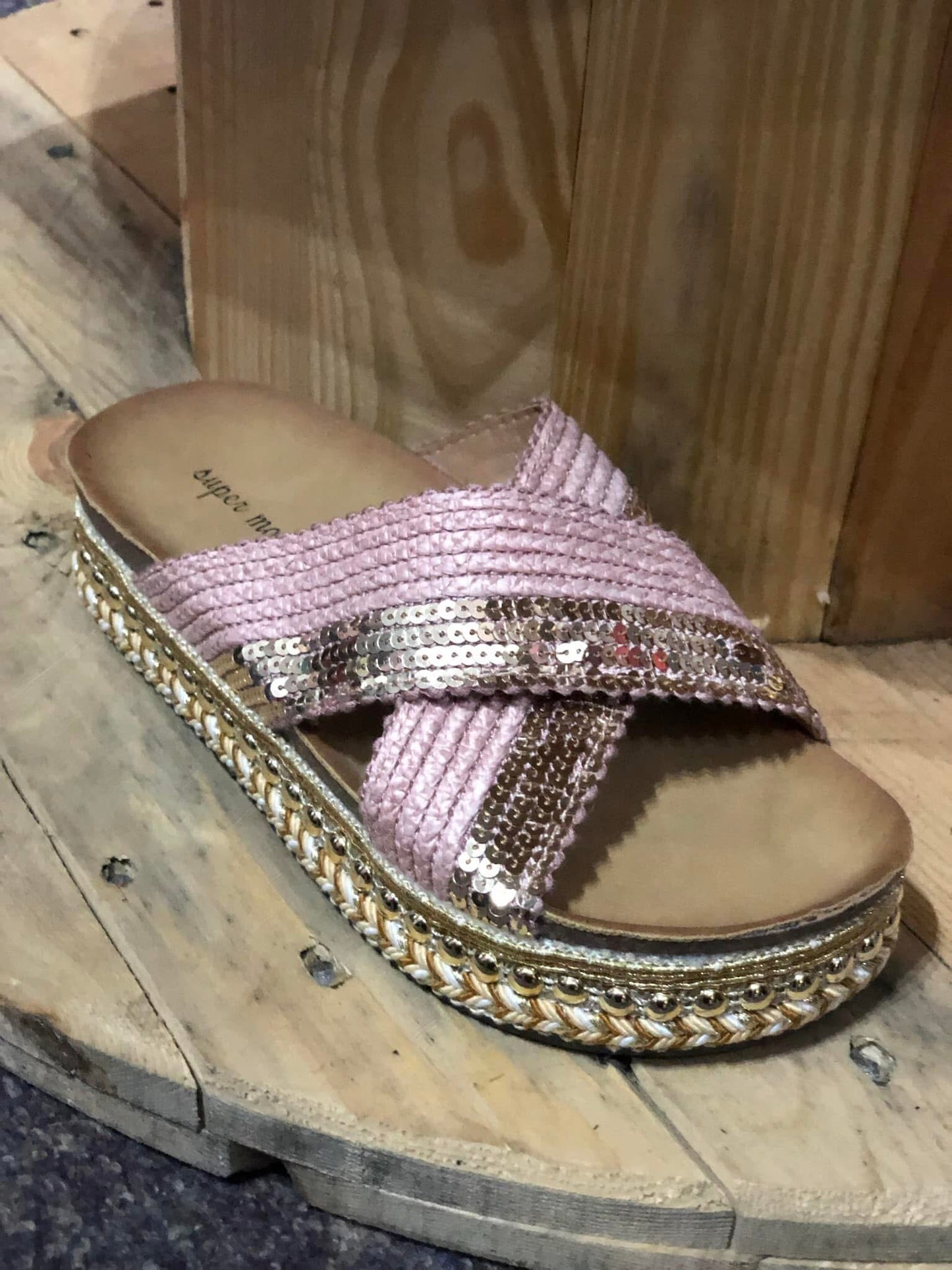 Pink Gold Sliders