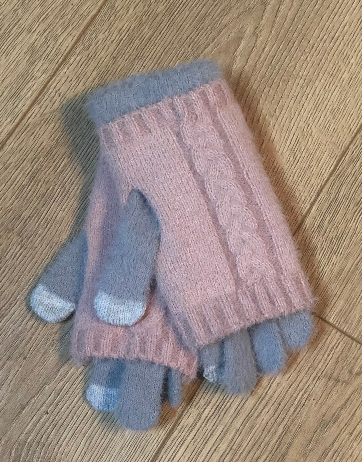 Two In One Gloves & Mitts