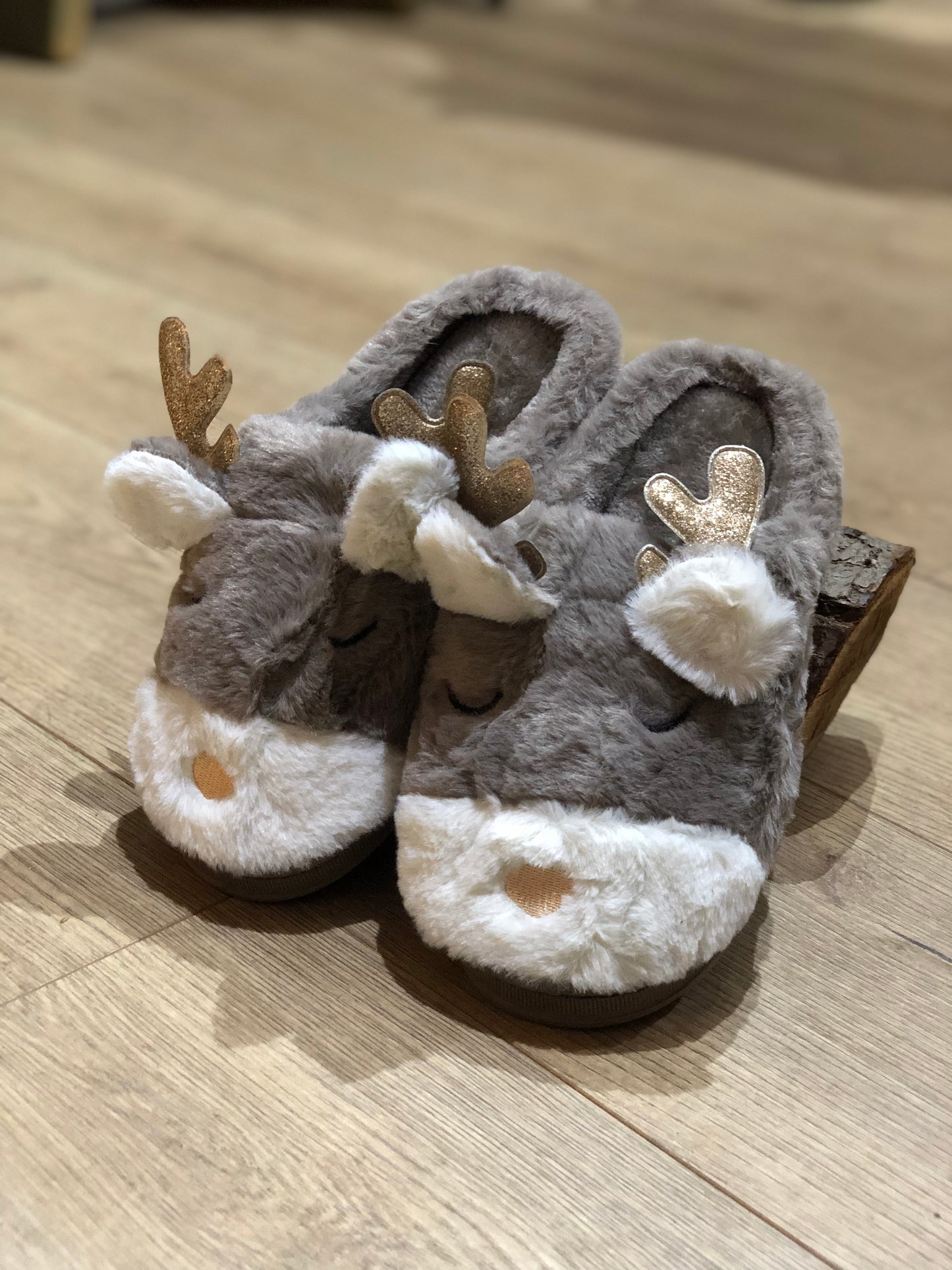 Reindeer Slippers