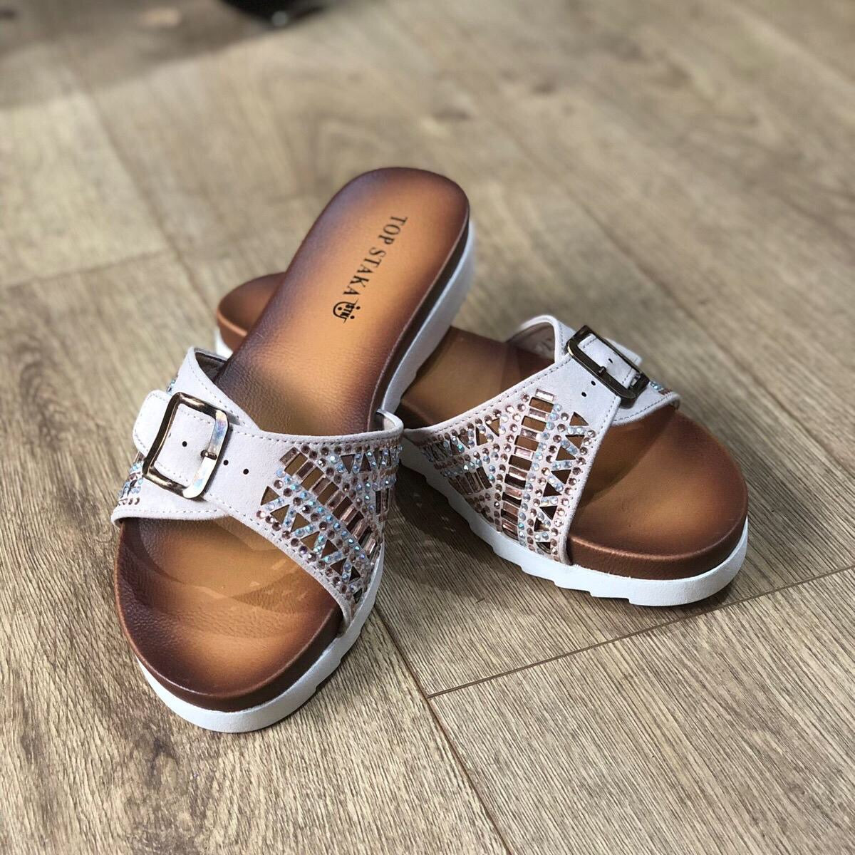 Rose Gold Sparkle Slider
