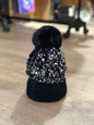 Sequin Bobble Hat