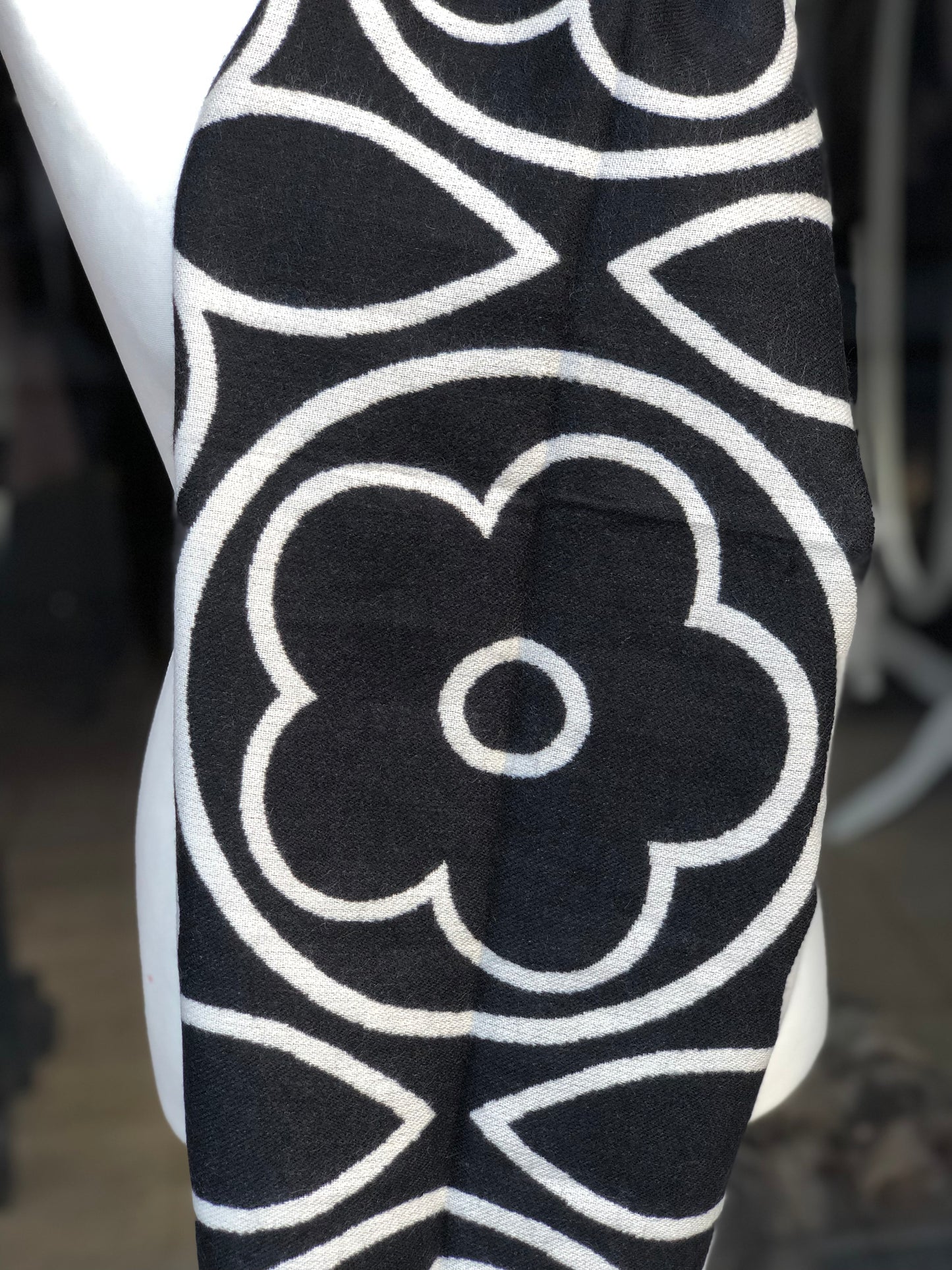 Reversible Flower Scarf