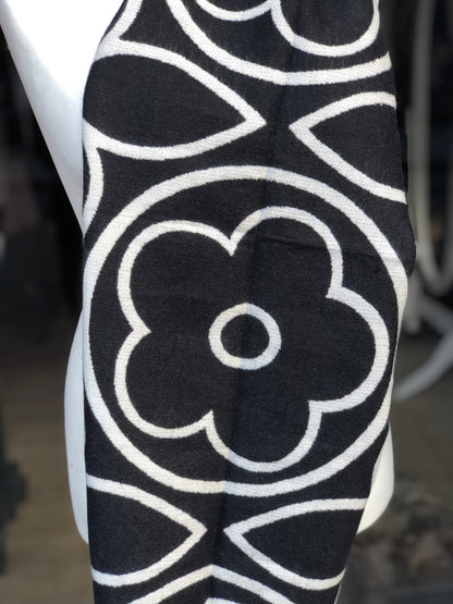 Reversible Flower Scarf