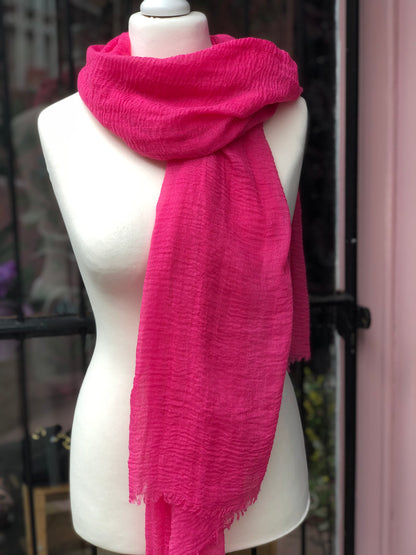 Scarf - Fuchsia