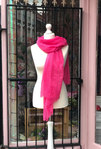 Scarf - Fuchsia