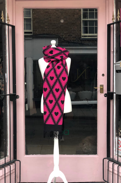Heart Reversible Scarves