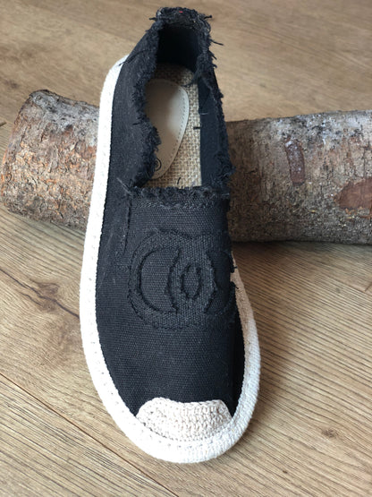 Canvas Interlock Logo Espadrille Shoes