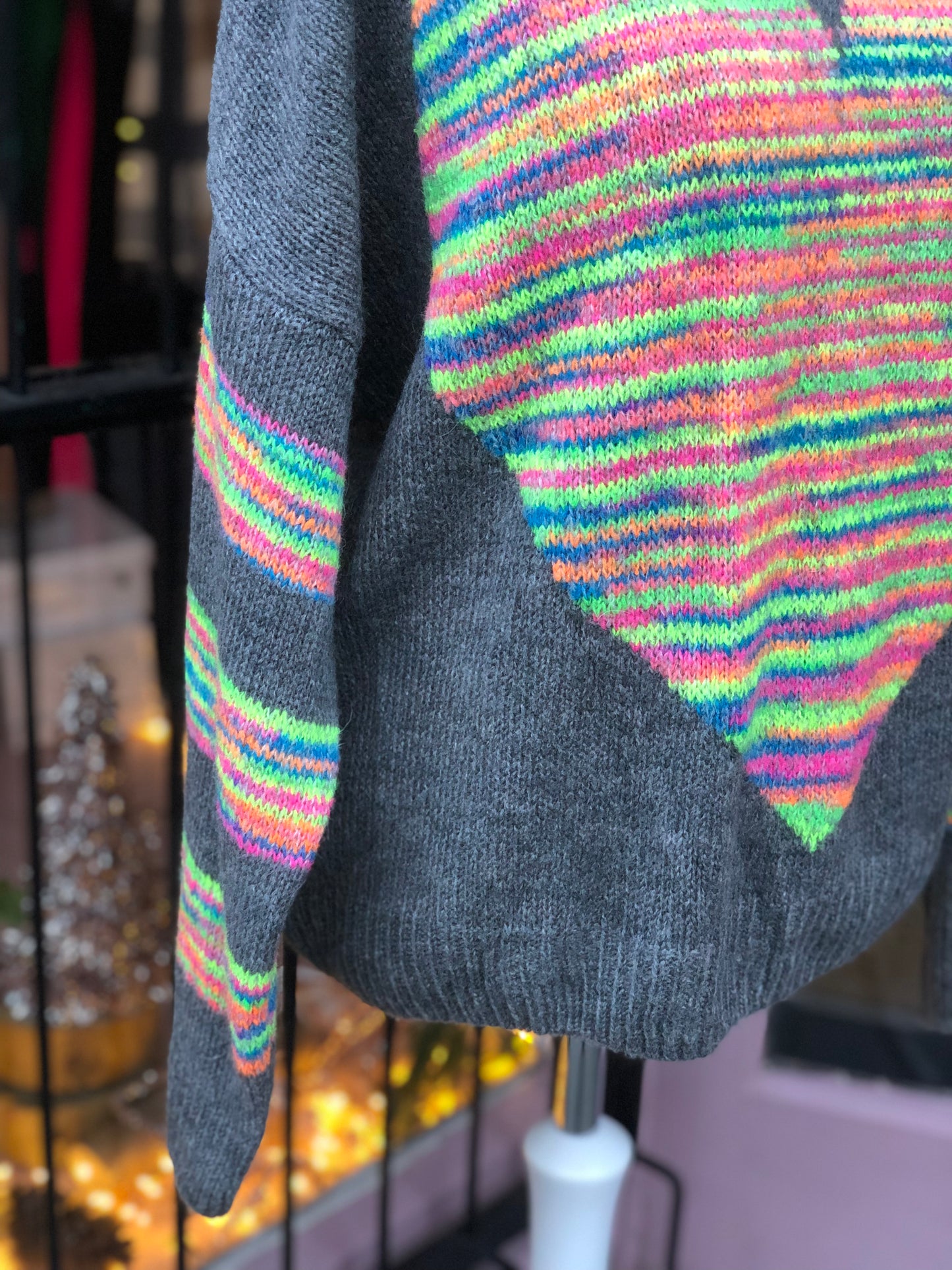 Neon Heart Jumper
