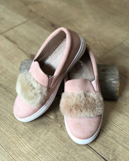 Pink Fluffy Pumps