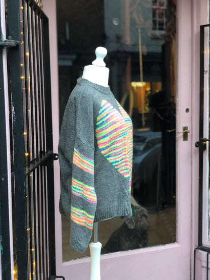 Neon Heart Jumper