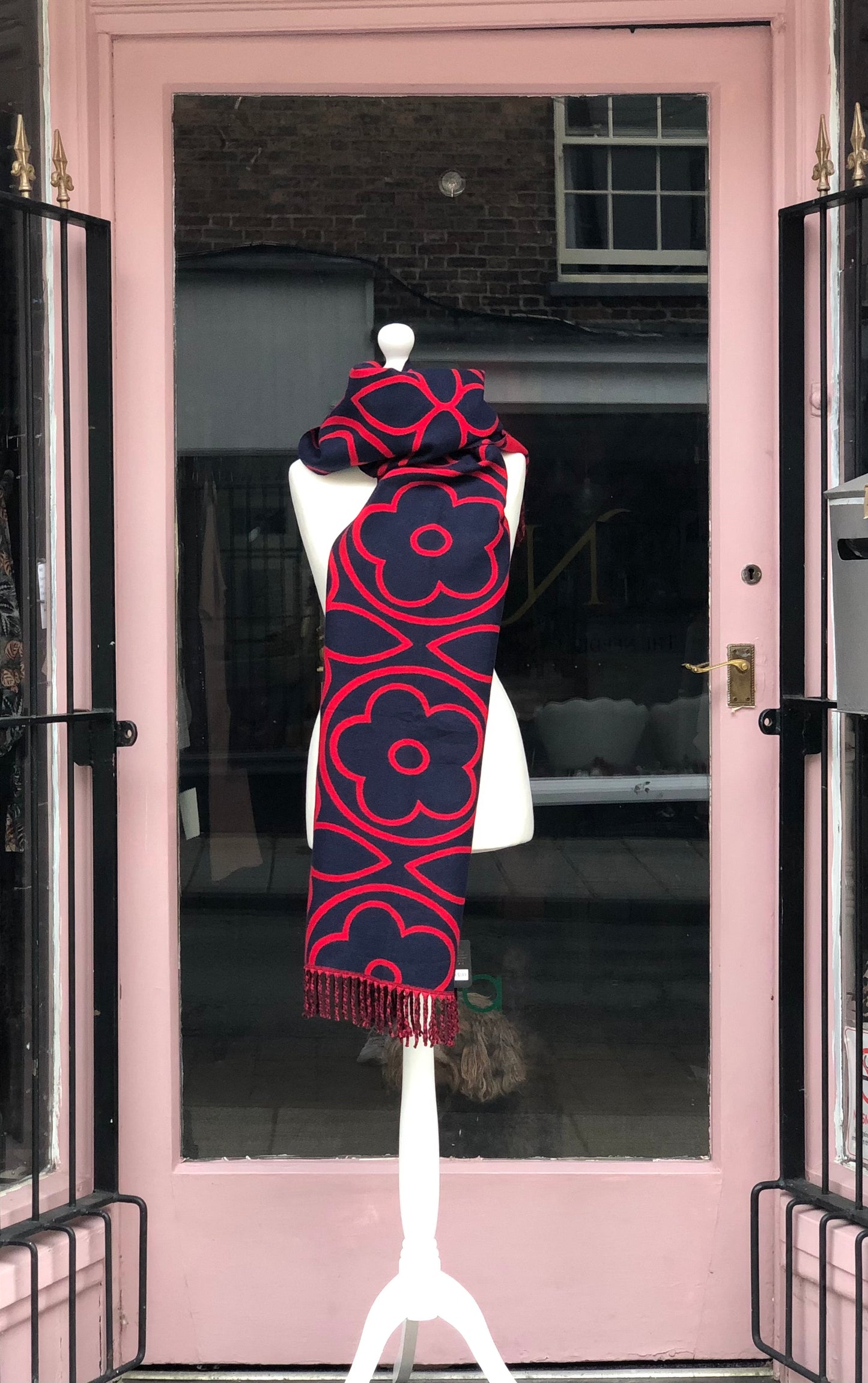 Reversible Flower Scarf