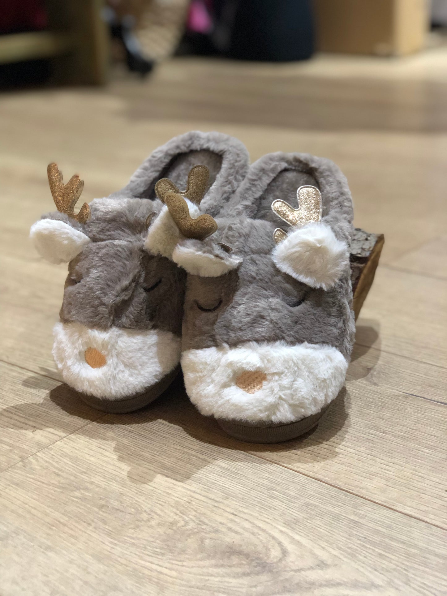 Reindeer Slippers