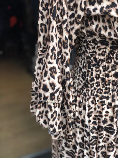 Animal Print Maxi Dress