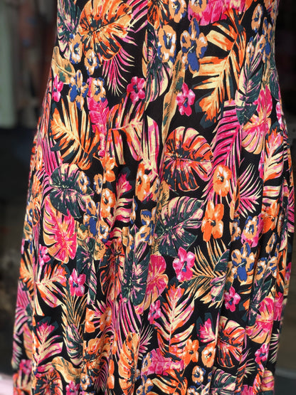 Tropical Handkerchief Sun Dress