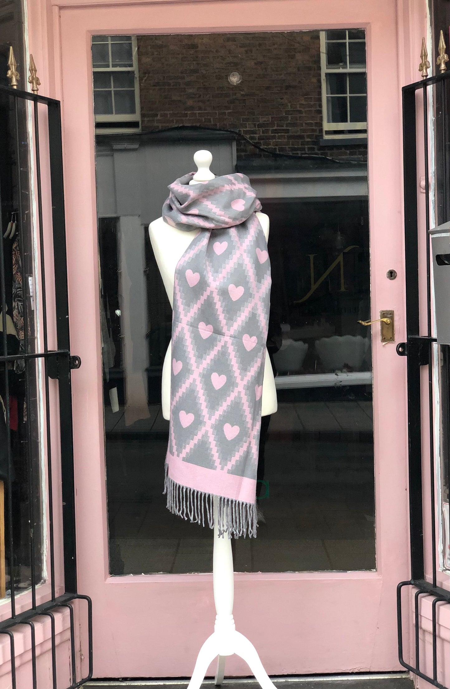 Heart Reversible Scarves