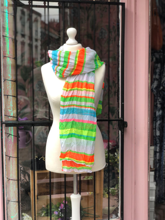 Stripe Summer Scarf