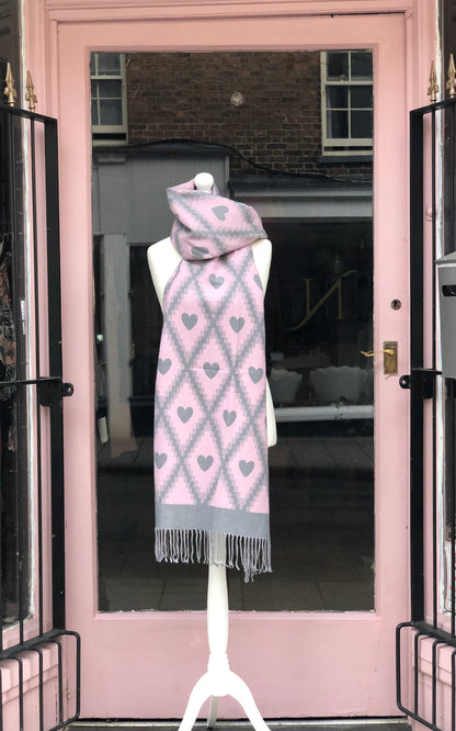 Heart Reversible Scarves