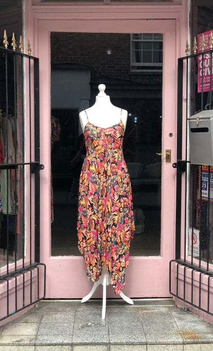 Tropical Handkerchief Sun Dress