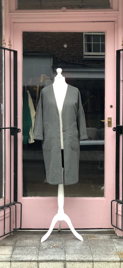 Longline Blazer Coat