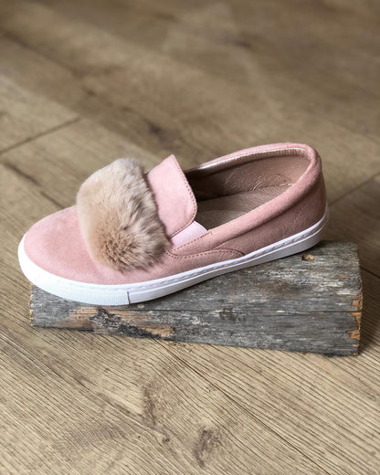 Pink Fluffy Pumps