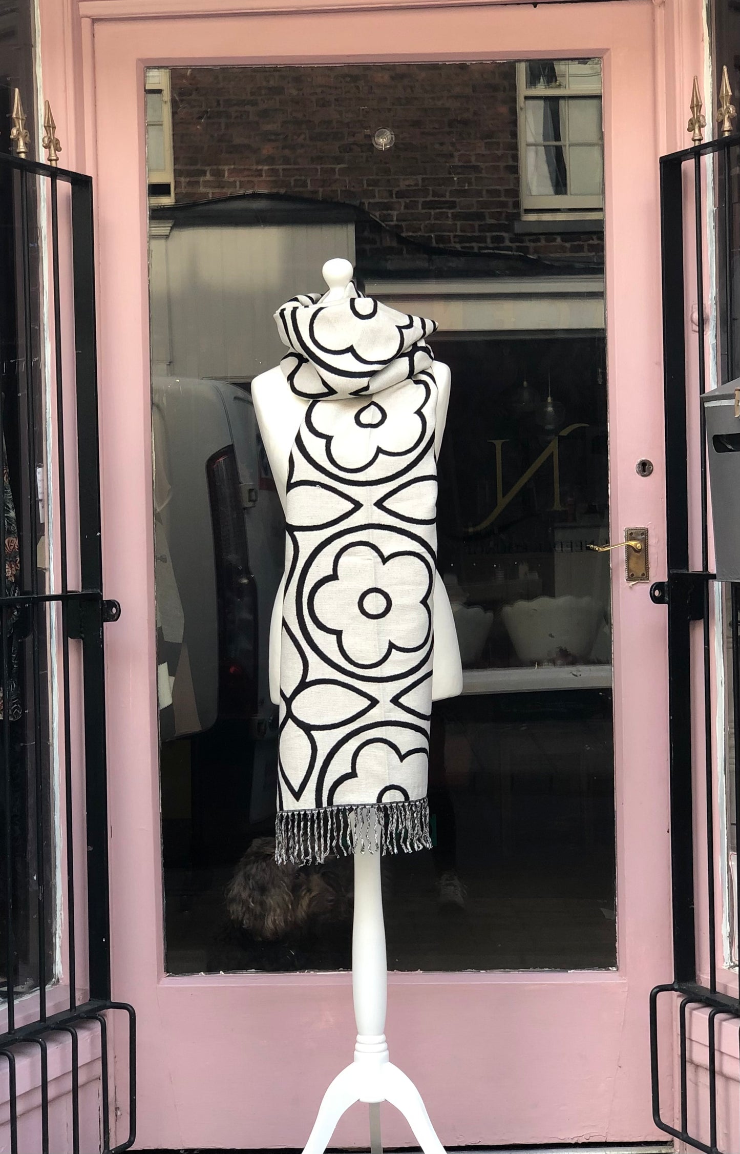 Reversible Flower Scarf