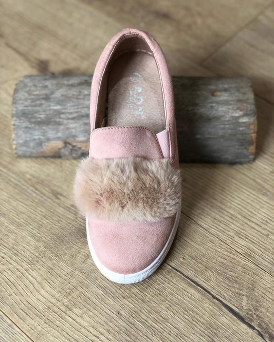 Pink Fluffy Pumps