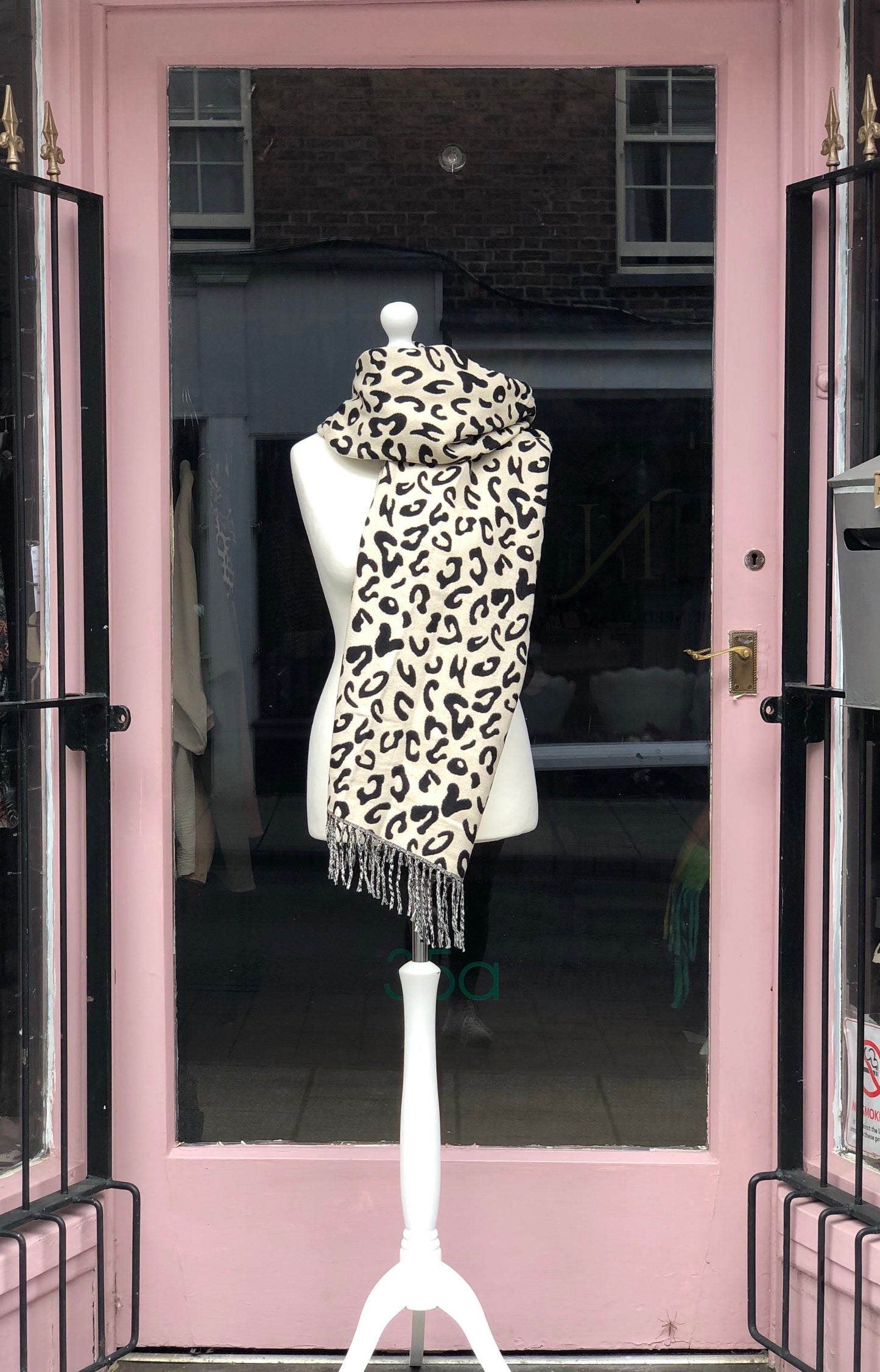 Animal Print Reversible Scarves