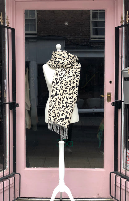Animal Print Reversible Scarves