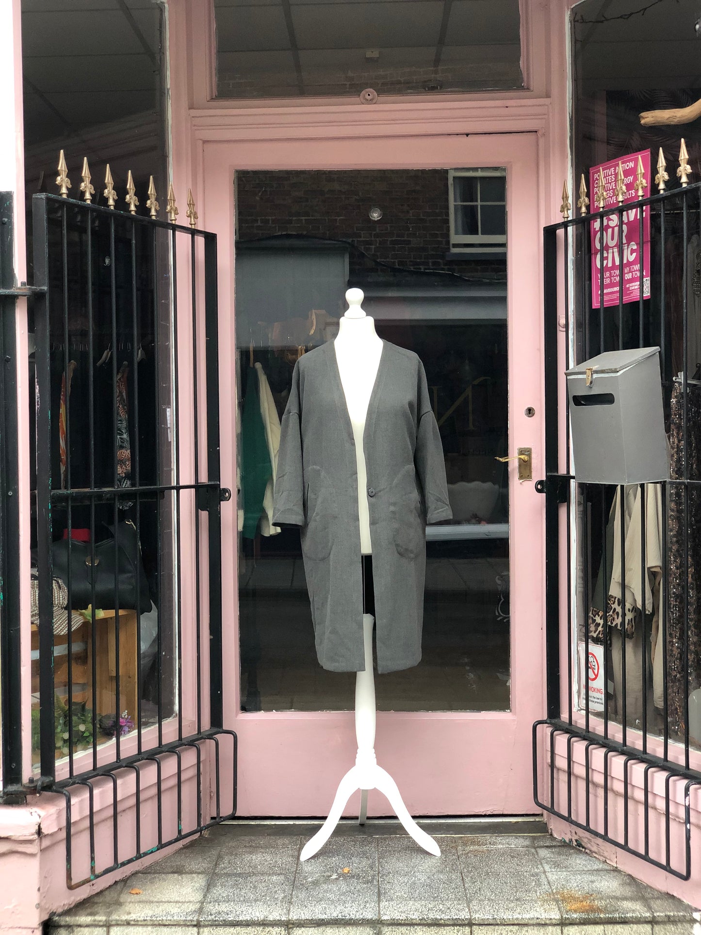 Longline Blazer Coat