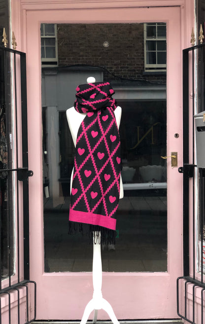 Heart Reversible Scarves