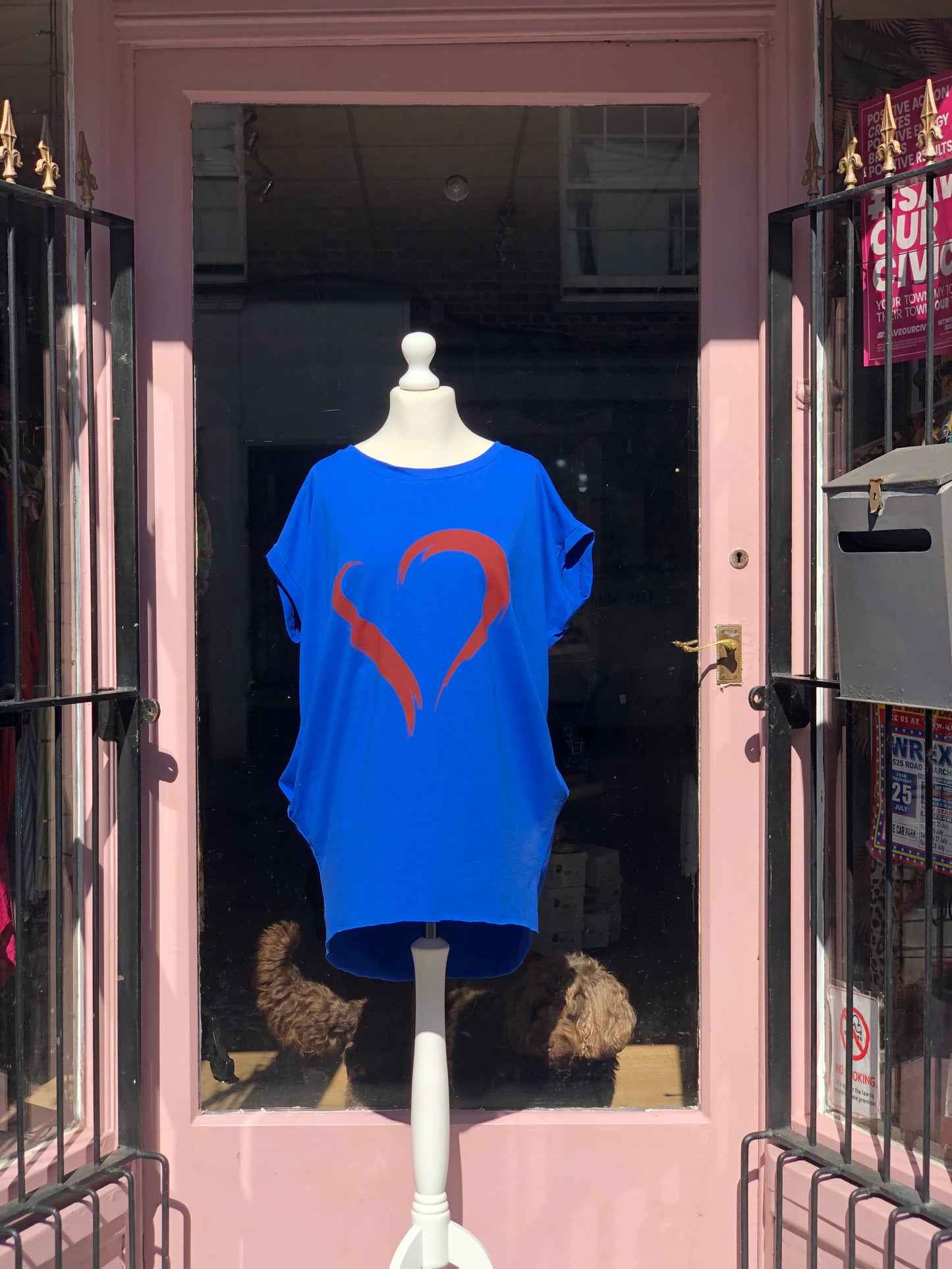 Oversized Heart T - Shirt