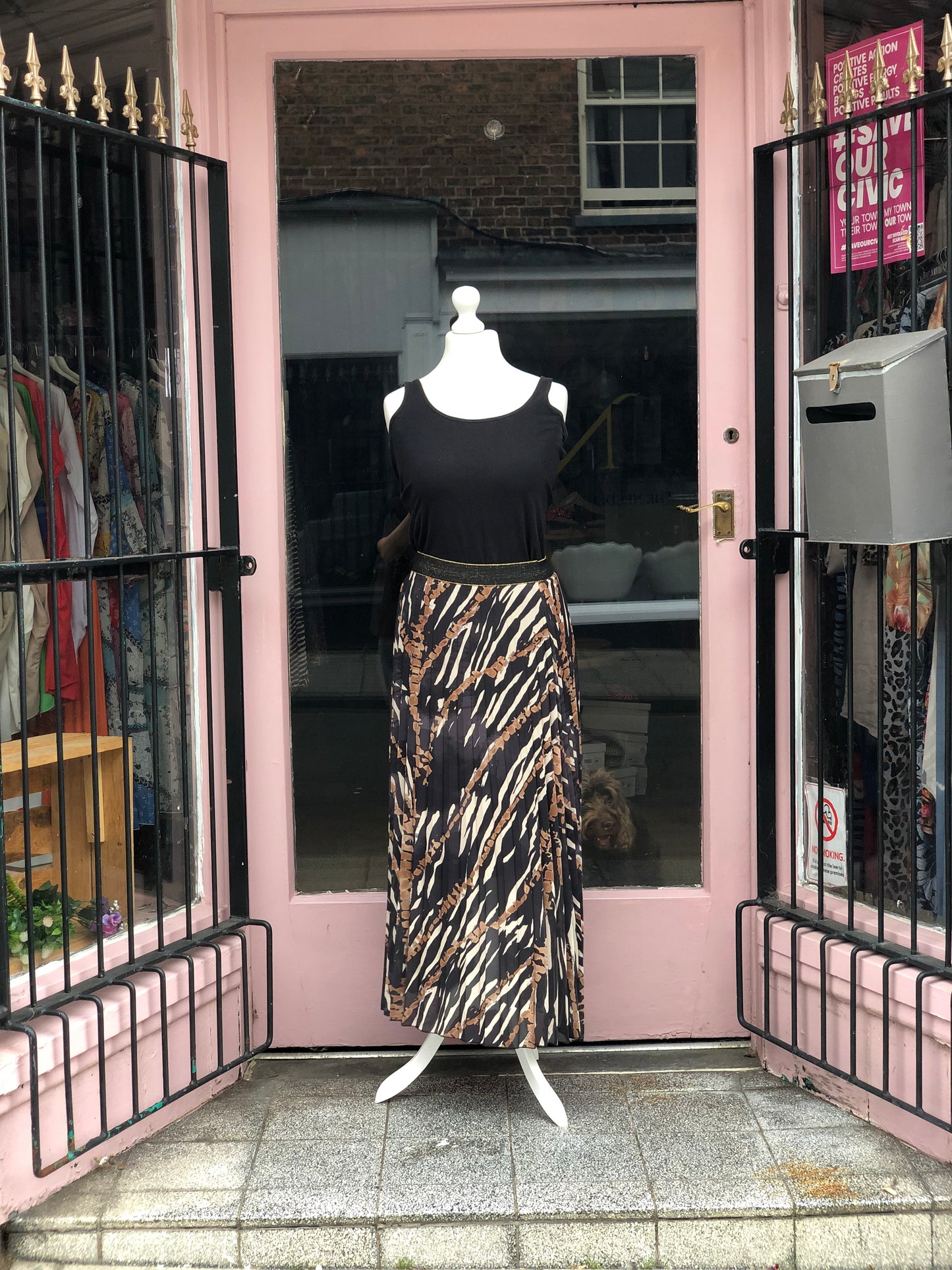 Autumn Effect Maxi Skirt