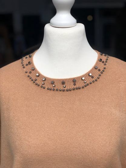 Stud Collar Jumper