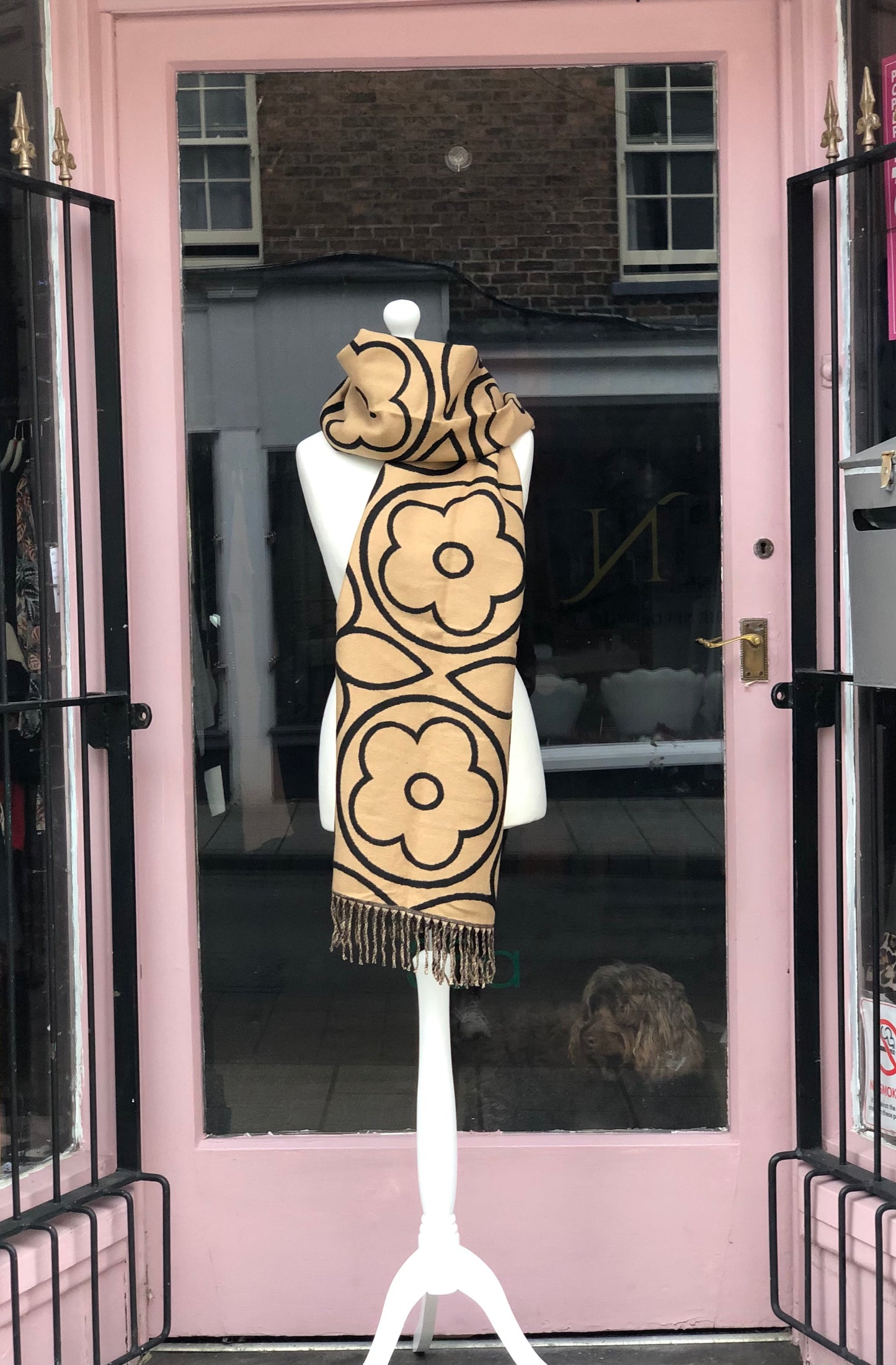 Reversible Flower Scarf