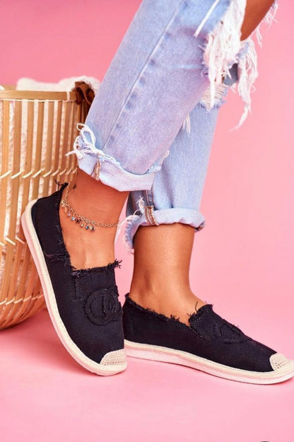 Canvas Interlock Logo Espadrille Shoes