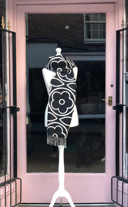 Reversible Flower Scarf