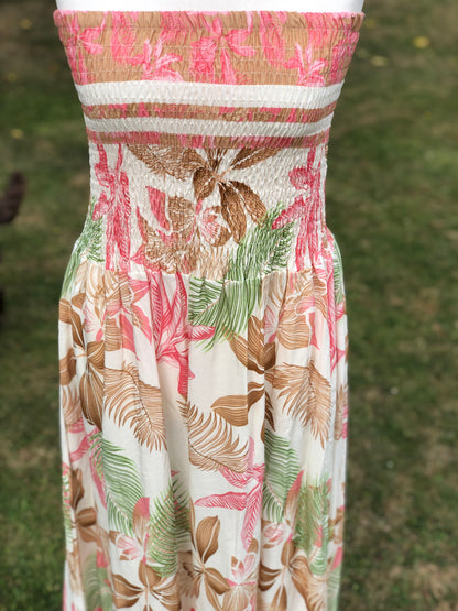 Floral Print Sun Dress