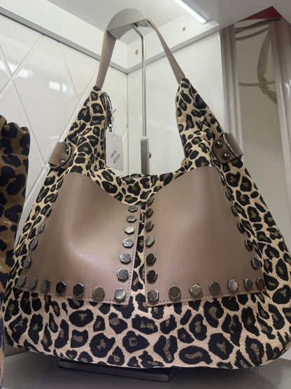 Animal Print Shoulder Bag