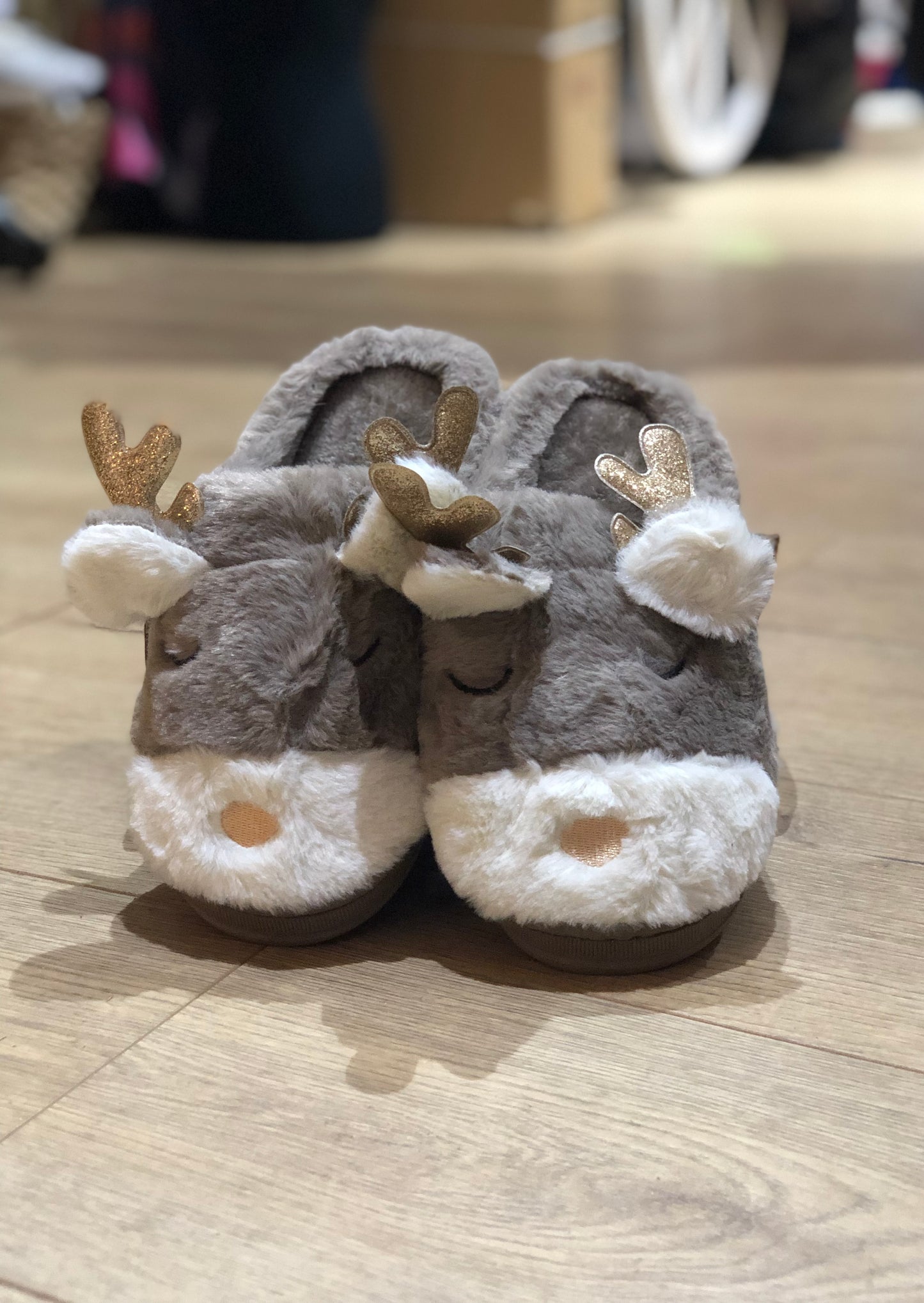 Reindeer Slippers