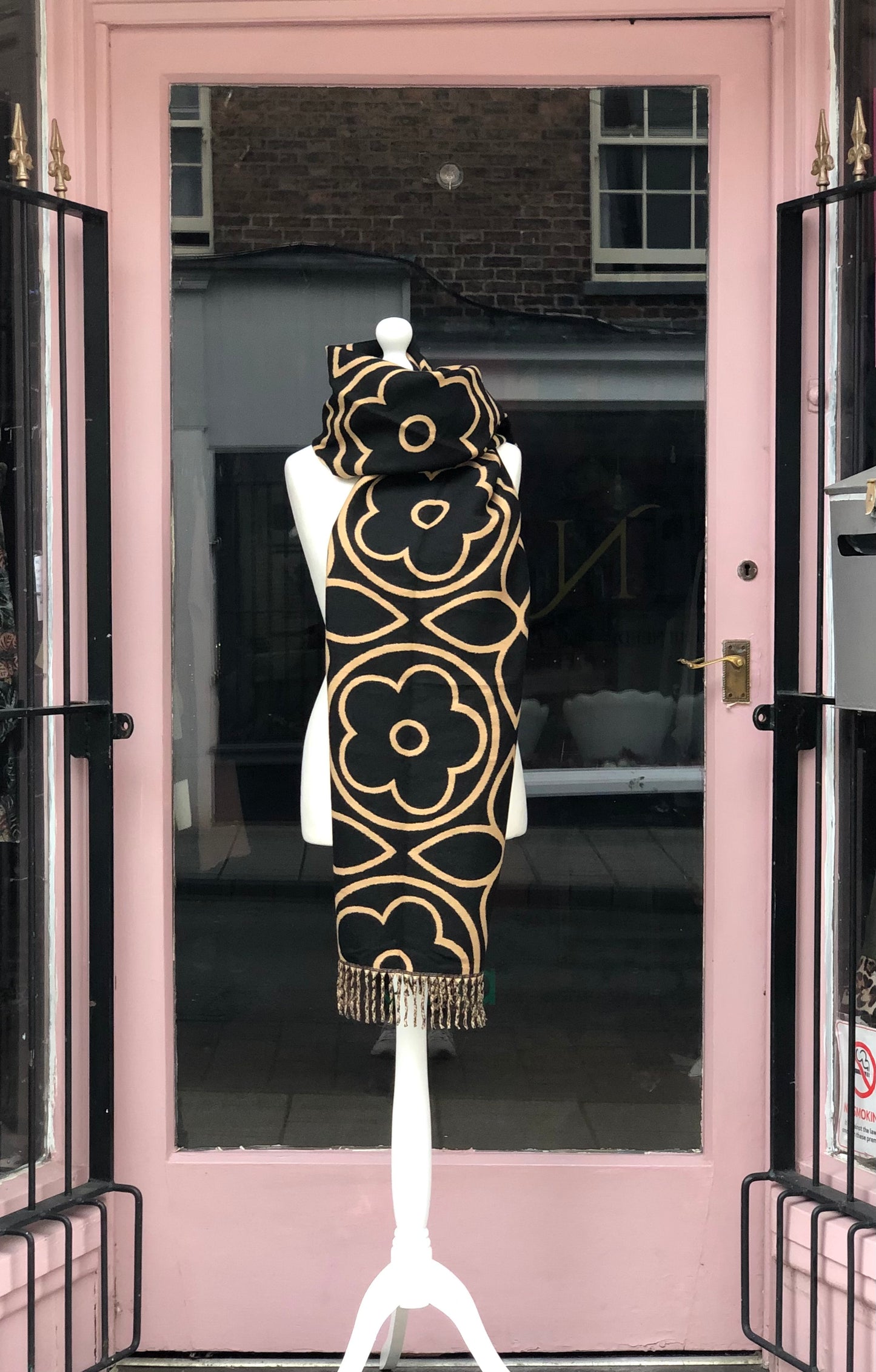 Reversible Flower Scarf
